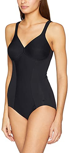 Triumph Women's Modern Soft+Cotton BS, Body Shapewear , BLACK