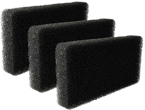 vhbw Filter-Set (3x Schaumfilter) kompatibel mit Gorenje SP10/320 D7465J, SP10/320 D7560A, SP10/320 D7560A+ Wäschetrockner - Ersatzfilter-Set