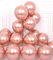 AULE Palloncini Rosa Gold Metallizzati: 50 Pezzi 30cm Palloncino Elio Oro Rosa per Feste Rosa Antico in Lattice Decorazioni per Bambina Compleanno Matrimonio Addio al Nubilato Decorazione