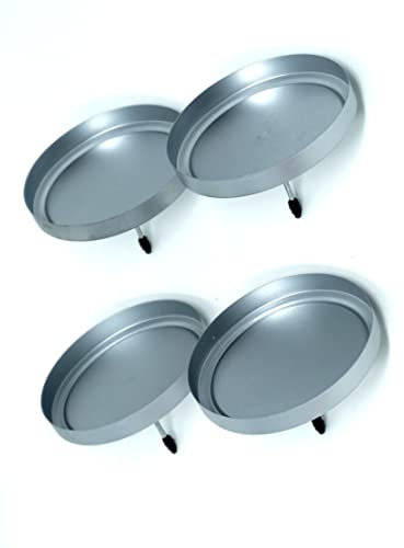 4 Kerzenhalter ohne Dorn für LED Kerzen bis 7 cm Durchmesser