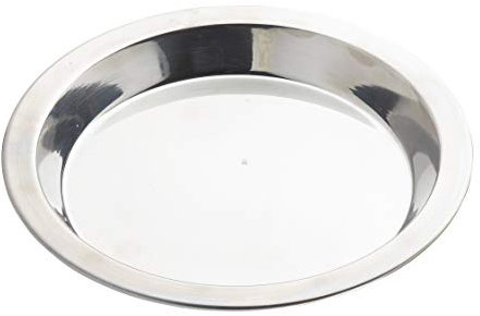 Tablecraft Pelle à tarte ronde en acier inoxydable, 25,7 x 25,7 x 1,9 cm (épaisseur 0,5 mm)