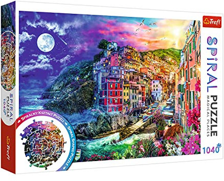 Trefl TR40016 magische Bucht, 1040 Teile, Spiral-Puzzle, Premium-Qualität für Erwachsene und Kinder ab 12 Jahren