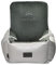 Luxuriös Hunde Auto Sitz | Autositz für Hunde, Rückbank, Vordersitz | Universal Waschbar Hundeautositz für Hunde und Katzen | Farbe: Silber | Kunstleder, Flauschig Plüsch | Große: 55 x 55 cm