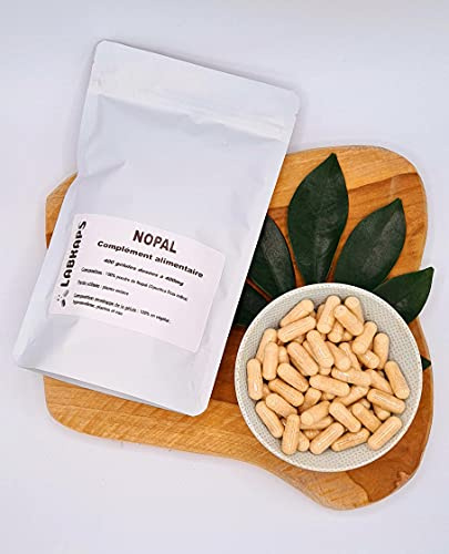 NOPAL 400 gélules dosées à 400mg enveloppe 100% végétale - complément alimentaire
