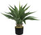 Decovego Aloe Vera Kunstpflanze 54 cm Künstliche Plastik Pflanze im Topf Kunstbaum Künstlich Pflanze Zimmerpflanze Sukkulente Innendekoration Deko