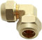 Klimaanlage Split Verbindungsnippel 90° Set 5/8 Zoll inkl. Muttern Messing f. Kupferrohr