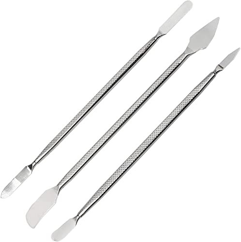 MKB 3 piezas de reparación de metales Spudger doble extremo apertura desmontable, teléfono celular y otros dispositivos móviles, kit de herramientas de reparación de manos