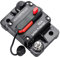 Gebildet Interruttore Automatico 60Amp con Ripristino Manuale Fusibile in Linea Impermeabile Inverter per Motori Marini da Traina Barca ATV Alimentazione Manuale 12V-42VDC (60A)