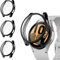 Vancle 3-Stück Schutzhülle Kompatibel mit Samsung Galaxy Watch 5/Galaxy Watch 4 40mm 44mm Schutzfolie, TPU Ultradünner Vollschutz Gehäuse Schutz Hülle für Galaxy Watch 5 4 (40mm, Schwarz x 3)
