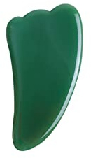 Grünes Aventurin-Augenmasken-Set, Natürliches Jade-Kristallauge, Entspannende Schlafmaske, Gesichtsroller, Gua-Sha-Massage,Typ 08
