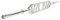 Mirafit Multi Grip Olympic Swiss Weight Lifting Bar - Silver