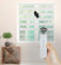 ZebraBlind,Customized Motorized Roller Blinds,Working with Remote Control,Rechargeable Motorized Curtains,Electric Day and Night Curtain,Automation Roller Blinds for Smart Homes(181cm-210cmWidth,White