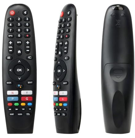 Nuovo Telecomando Adatto per Smart Tech TV per 32HA10V3 24HA10T3 43UA10V3 55UA10V3 65UA10V3 75UA10T1 - Nessuna Installazione Richiesta