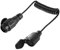 ETUKER Rallonge Remorque 13 Broches 12v Max. 1.8M Câbles D'extension Remorques 13 vers 13 Broches Prise,Adaptateur Précâblé Spiralé pour Voiture