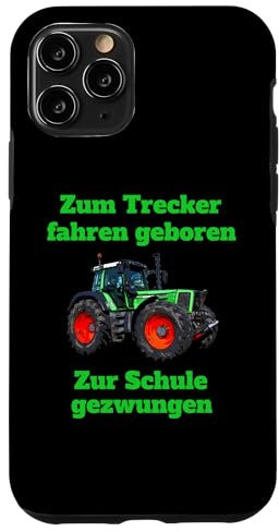 Hülle für iPhone 11 Pro Trecker Landwirt Traktor Schule Landwirtschaft Sohn Kinder