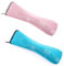 2 Pièces Boite a Couvert Transportable, Néoprène Etui Couvert Vide avec Fermeture Éclair pour Voyage de Pique-Nique à l'École de Travail (Bleu, Rose)