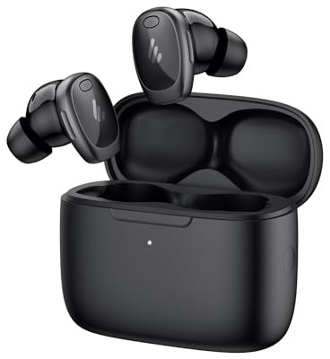 Edifier NeoDots Auricolari True Wireless a Cancellazione Attiva del Rumore, 48dB ANC, Hi-Res Wireless Audio e LDAC, Ricarica, 6 Microfoni, 56 Ore, Bluetooth 5.4 (NeoDots, Nero)