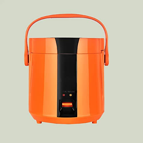 Cuociriso, Cuociriso 1.2L Elettrico Vapore Scaldavivande Multi Cooker Perfetto 1-2 Persone