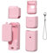 Coque de protection en silicone pour DJI Osmo Pocket 3 - Accessoire de protection pour écran - Rose