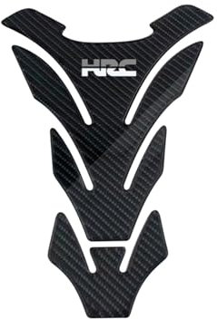 Paraserbatoio Per Ho&nda CBR1000 600RR CB400 CB750 CB1300 HORNET HRC logo Adesivo protettivo in vera fibra di carbonio per serbatoio