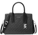 Michael Kors Women Sm Satchel Hand Bag, Schwarz