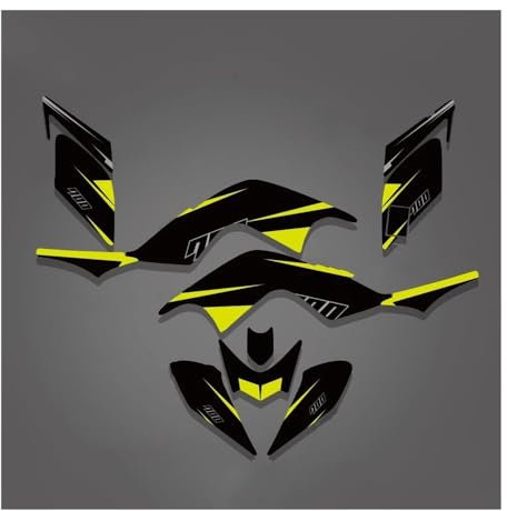 Autocollants Protection Für Raptor 700 YFM700 YFM 2006-2009 2010 2011 2012 Vollverkleidung Aufkleber Aufkleber Grafiken Hintergrund Kits