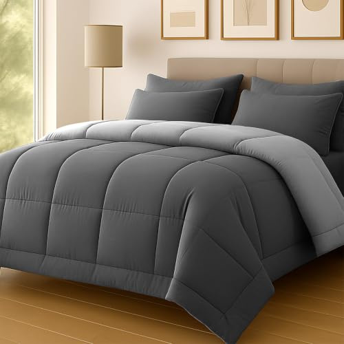Pamposh Double Duvet 10.5 Tog - Premium Microfiber Coverless Duvet Double - Soft & Breathable Quilt for Cold Nights - Anti Bacterial, Machine Washable, Designed in UK