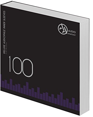 Audio Anatomy Vinyl-Innenhüllen 12 - Weiß, 100 Stück