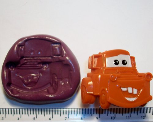 Moule en silicone Cars Mater Décoration de gâteau
