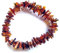 Armband Bernstein cognac (erhitzt) Splitter 12 mm