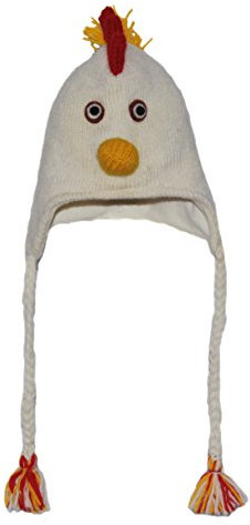 PINK YAK Tiermütze Huhn Erwachsen