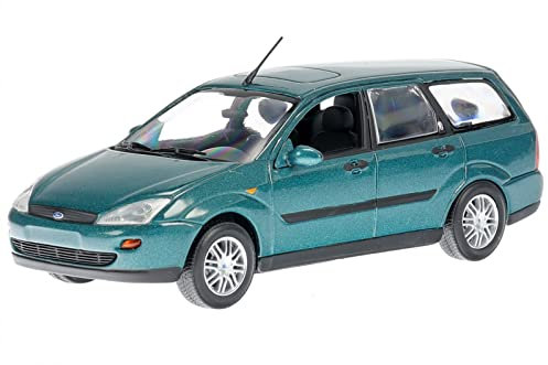 Ford Focus Turnier 2001 grünmet. Modellauto Minichamps 1:43