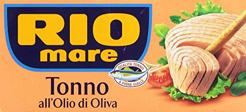 Rio Mare - Tonno, All'Olio di Oliva - 2 confezioni da 2 pezzi da 160 g [4 pezzi, 640 g]