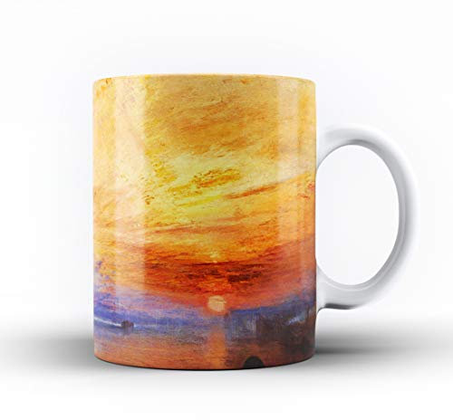 Studio RB Classic Art Collection Ceramic Mug. 11. The Fighting Temeraire by J. M. W. Turner