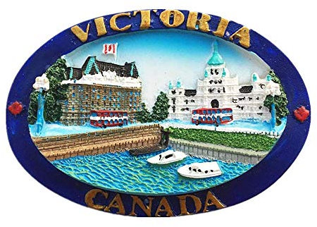 Victoria Vancouver Island Kanada Kühlschrankmagnet, Reise-Souvenir, Geschenkkollektion, Heimküchendekoration, Whiteboard, Magnetaufkleber, Victoria Vancouver Canada Kühlschrankmagnet