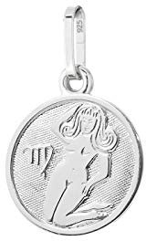NKlaus Jungfrau Sternzeichen 925 Sterlingsilber 12mm Kettenanhänger Zodiak Horoskop 9142