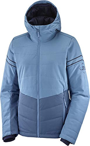 Salomon Damen EDGE Ski Pant, Blau (Copen Blue), S/R
