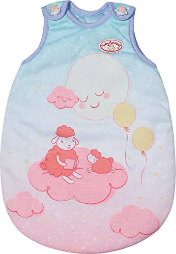 Baby Annabell Sweet Dreams Schlafsack, Puppenschlafsack mit angenähten Flügeln und Klettverschluss, für 43 cm große Puppen, 703182 Zapf Creation