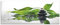 ARTLAND Spritzschutz Küchenrückwand Küche Herd Glas mit Motiv 125x50 cm Design Modern Natur Zen Asien Bambus Steine Reflektion Grün S7LT