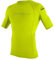 O'Neill Youth Basic Skins S/S Rash Guard - Lime, 6