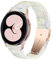 DEALELE Armband Kompatibel mit Samsung Gear Sport/Galaxy Watch 4 / Galaxy 3 41mm / Galaxy Watch 42mm / Active 2, 20mm Buntes Harz Resin Ersatz Armbänder für Huawei GT3 42mm / GT2 42mm, Fluoreszenz