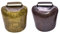 SEABABOO 2PCS Kuhglocke Ziegenglocke Hängende Kuhglocke aus Metall Glocken für Bauernhof Klingelglocke Hängende Glocke Kupfer Glocke Kuh Pferd Rinder, Pferde und Schafe Nutztiere Glocken Lärm