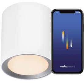 Nordlux 2110850101 Landon Long Smart LED-Deckenleuchte LED LED EEK: F (A - G) 8W Weiß