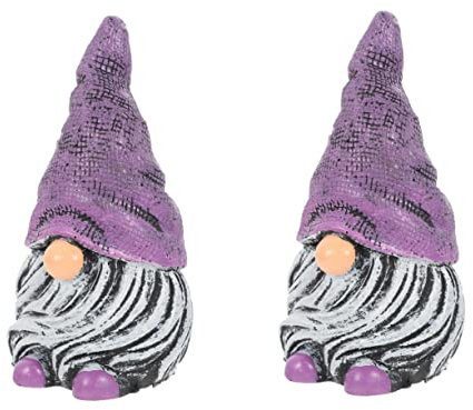 Artibetter Geschenke Wichtel Resin Ornament Haushalt Lila Resin Basteln 2St Geschenk