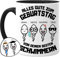 Tassenliebling® Papa Tasse personalisiert mit 1-4 Kindern - Schwarz - Papas bester Schwimmer - Geburtstag Vatertagsgeschenk - Werdender Papa Geschenk lustig zum Vatertag mit Baby, Tochter, Sohn
