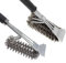 Grillbürste Grillreinigungsset, Grillreiniger BBQ Grillzubehör Grill Rettungsbürste Grillbürste Borstenfrei, Grillbürste für Outdoor Grill BBQ Bürste für Grillreinigung (S12+T03)