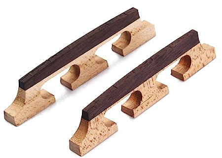SUPVOX Brun Pcs 6 Cordes Banjo 6 Cordes Banjo Pont Banjo Accessoires Pont Banjo Guitare Pont Bois Banjo Pont Banjo Pont Partie Banjo Pont Remplacement Ténor Banjo Pont Ha03 2