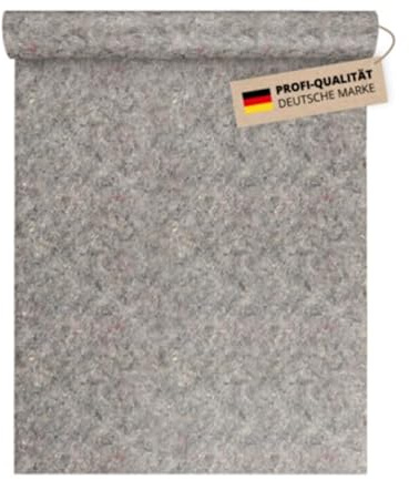 Alfa Schutzvlies 300g/m² für Dachbegrünung – 2m x 25m Rolle (50 m²) | Profi-Qualität – PP-Schutzschicht für Wurzelschutzfolie und Drainage - für Umkehrdächer, Bitumen- und Kunststoffabdichtungen