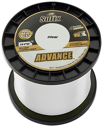 Sufix Nylon Advance - 3200m - Clear - D.0.33mm - R.8.2Kg - SAV33C3200 - ASU470913
