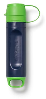 LifeStraw Peak Series - Solo Personal Water Filter - Persönlicher Strohhalm-Wasserfilter für Wandern, Camping, Reisen, Survival und Notfallvorsorge. Entfernt Bakterien, Parasiten und Mikroplastik
